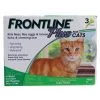 Frontline Plus For Cats - One Size - 3 Pk