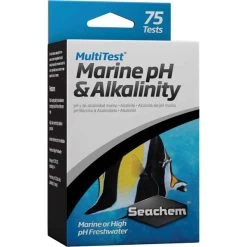 Seachem Marine PH & Alkalinity Test Kit - Up To 75 Tests Each