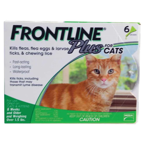 Frontline Plus Cat - One Size - 6 Pk. 1 Frontline Plus Cat - One Size - 6 Pk.