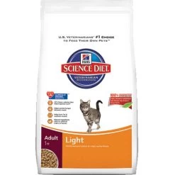 Science Diet Feline Adult Cat Food - Light - 16 Lb.