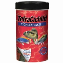TetraCichlid Large Flakes - 5.65 Oz.