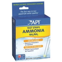 API Ammonia Aquarium Test Strips - 25 Strips