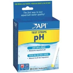 API PH Aquarium Test Strips - 25 Strips