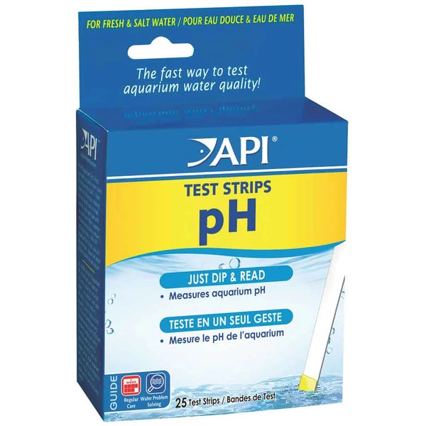API PH Aquarium Test Strips - 25 Strips 1 API PH Aquarium Test Strips - 25 Strips