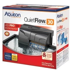 Aqueon Quietflow 30 LED Pro Aquarium Power Filter