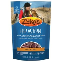 Merrick Dog Treats - Zukes Hip Action - Chicken - 1 Lb