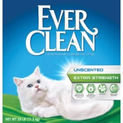 Ever Clean Everclean Extra Strength Unscented Cat Litter - 25 Lb.