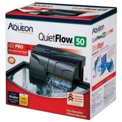 Aqueon Quietflow 50 LED Pro Aquarium Power Filter