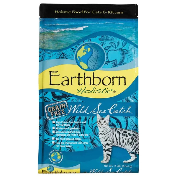 Earthborn Wild Sea Catch Cat Food - 14 Lb. 1 Earthborn Wild Sea Catch Cat Food - 14 Lb.