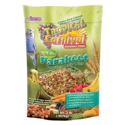 Tropical Carnival Natural Parakeet Food - 2 Lb.