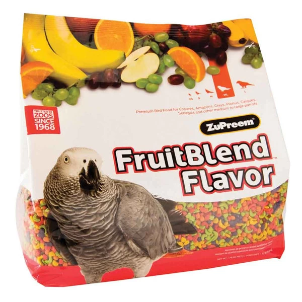 Zupreem - FruitBlend Flavor - Parrot & Conure - 12 Lb 1 Zupreem - FruitBlend Flavor - Parrot & Conure - 12 Lb