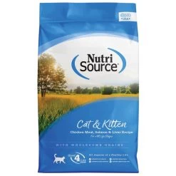 Nutrisource Cat Food - Chicken, Salmon And Liver - 16 Lb.