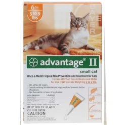 Advantage II Small Cat 5lbs To 9lbs - 6 Pack Orange