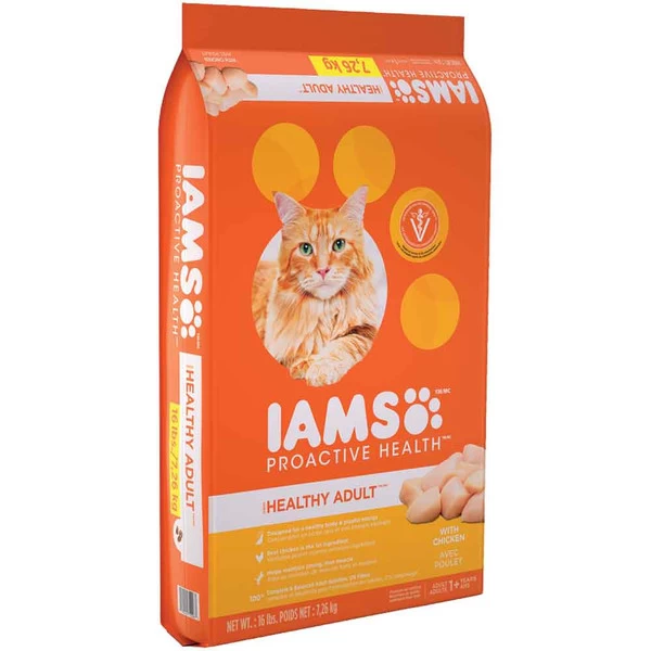 Iams Original W/Chicken Cat Food - 16 Lb. 1 Iams Original W/Chicken Cat Food - 16 Lb.