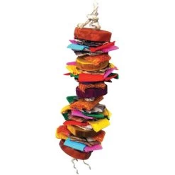 Java Style Bird Toy - Color Splash - Lg