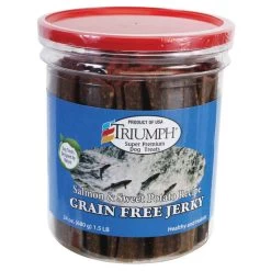 Triumph Grain Free Salmon & Sweet Potato Jerky - 24 Oz.