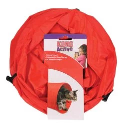 KONG Active Cat Tunnel - Red - 24 In.