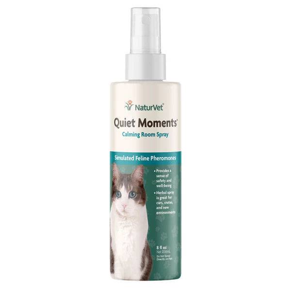 NaturVet Quiet Moments Herbal Calming Spray - Feline - 8 Oz. 1 NaturVet Quiet Moments Herbal Calming Spray - Feline - 8 Oz.