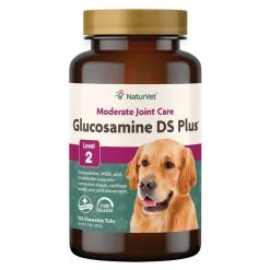 NaturVet Glucosamine DS With MSM Tablets 120 Ct.
