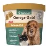 NaturVet Omega-Gold+ Salmon Oil Soft Chew 90 Ct.