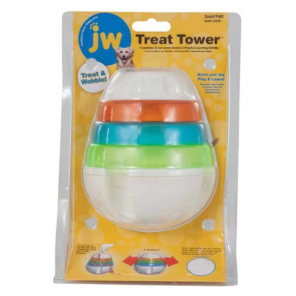 Treat Tower Dog Toy - Small 2 Treat Tower Dog Toy - Small - Image 2