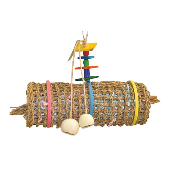 Happy Beak Bird Toy - Vine Mat Roll 1 Happy Beak Bird Toy - Vine Mat Roll