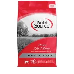 Nutrisource Cat Food - Grain Free Ocean Select - 6.6 Lb