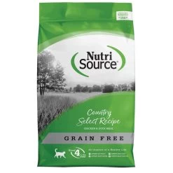 Nutrisource Cat Food - Grain Free Country Select - 6.6 Lb