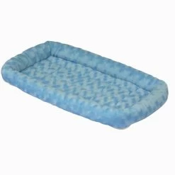 Quiet Time Fashion Pet Bed - Blue - 22 In. X 13 In.