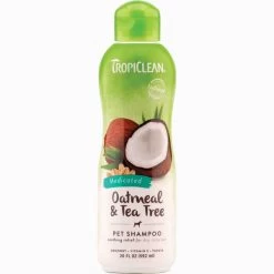 Tropiclean Pet Shampoo - Oatmeal & Tea Tree -20oz