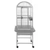 Dometop Bird Cage - 18 In X 18 In X 51 In - Platinum