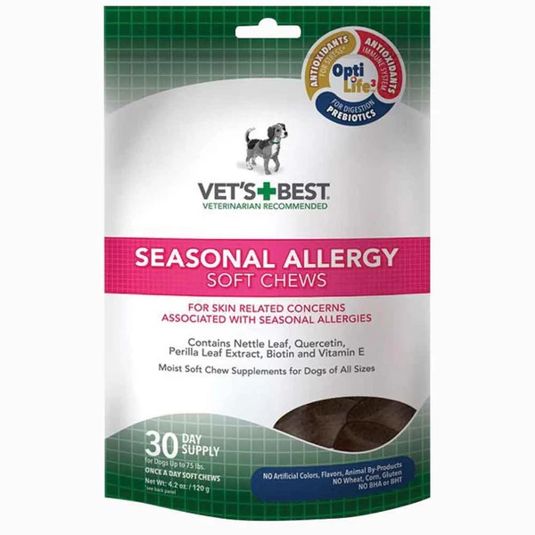 Vets Best Seasonal Allergy Soft Chews 1 Vets Best Seasonal Allergy Soft Chews