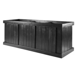 Aqueon Pine Cabinet 72 X 24 In - Black