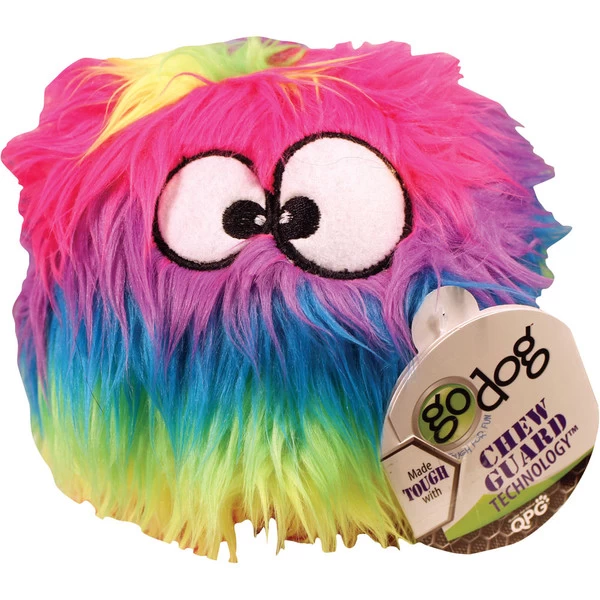 GoDog Furballz - Rainbow - Large 1 GoDog Furballz - Rainbow - Large