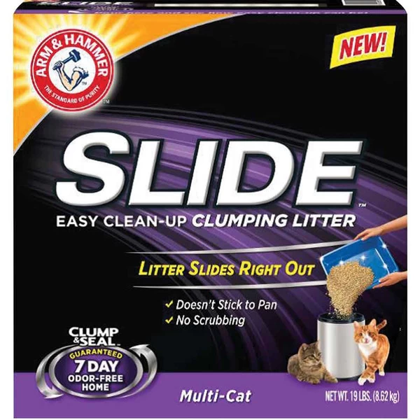 Slide Multicat Litter - 19 Lb 1 Slide Multicat Litter - 19 Lb