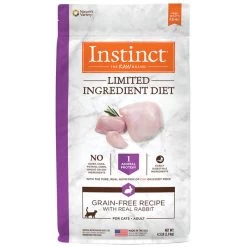 Nature's Variety NV Instinct Cat Food - LID Rabbit - 4.5 Lb