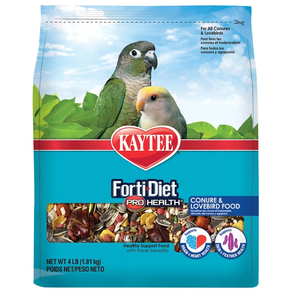 Kaytee Forti Diet Pro Health - Conure & Lovebird - 4lb 1 Kaytee Forti Diet Pro Health - Conure & Lovebird - 4lb