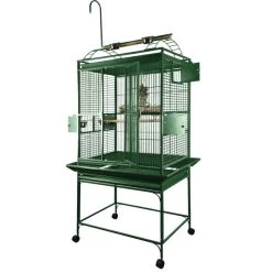 Playtop Bird Cage - 32 In X 23 In X 66 In - Green