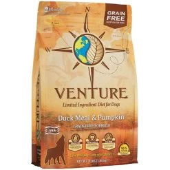Venture Dog Food - Duck Meal & Pumpkin - 4 Lb