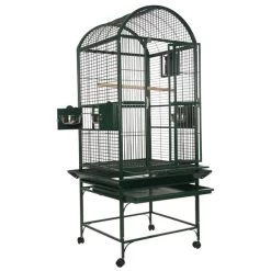 DomeTop Bird Cage - 24 In X 22 In X 61 In - Green