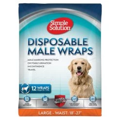 Simple Solution Disposable Male Wrap - Large