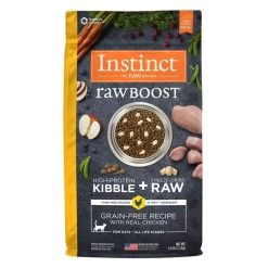Nature's Variety NV Instinct Cat Food - FD Raw Boost - Chicken - 2 Lb