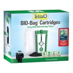 Tetra Stay Clean Bio-Bag Cartridge - Med - 8 Pk