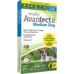 Vetality Avantect II For Dogs - 11 To 20 Lbs - 4 Ct