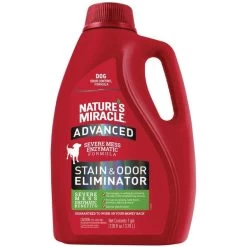 Nature's Miracle Adv Dog Stain & Odor W/Pour-128oz