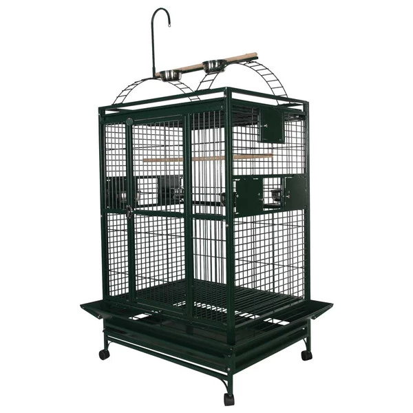 PlayTop Bird Cage - 36 In X 28 In X 66 In - Green 1 PlayTop Bird Cage - 36 In X 28 In X 66 In - Green
