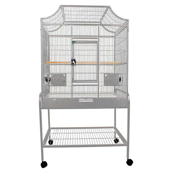 Elegant Flight Bird Cage - 32 In X 21 In X 61 In - Platinum 1 Elegant Flight Bird Cage - 32 In X 21 In X 61 In - Platinum