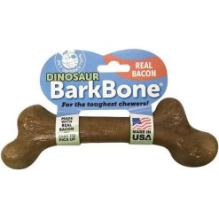 Barkbone Dinosaur Dog Chew - Bacon - Medium