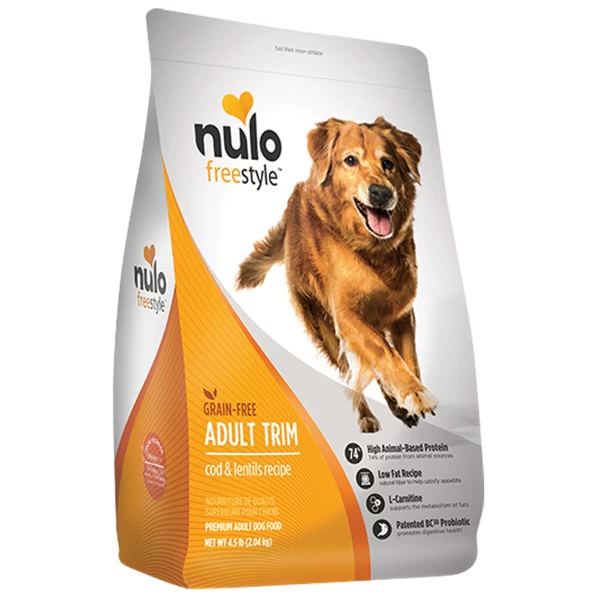 Nulo Freestyle Dog Food - Trim - Cod & Lentils - 4.5 Lb 1 Nulo Freestyle Dog Food - Trim - Cod & Lentils - 4.5 Lb