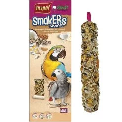 Smakers Parrot Maxi Treat Sticks - Nut/Coconut - 2pk